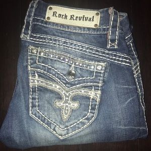 Rock Revival Bluebell Easy Straight Size 27